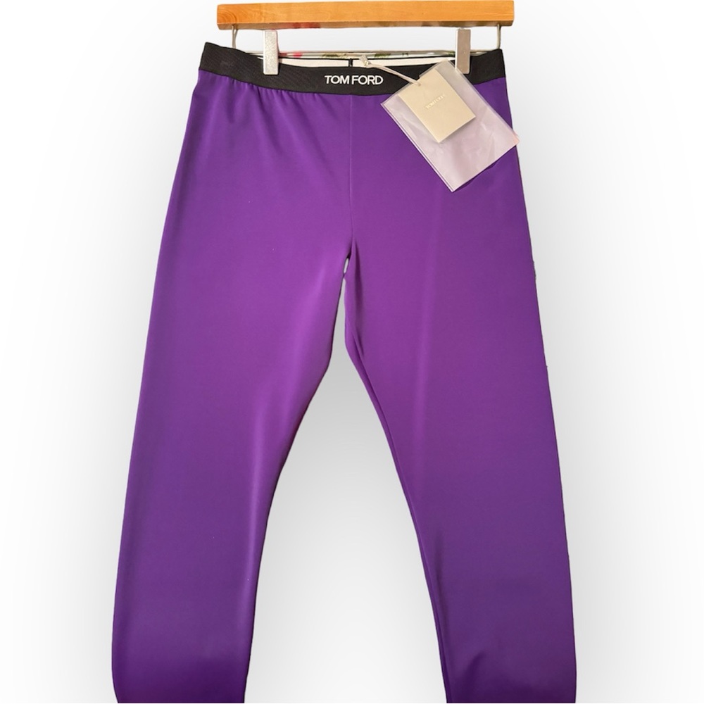 Tom Ford Stretch Lyrca Logoed Leggings